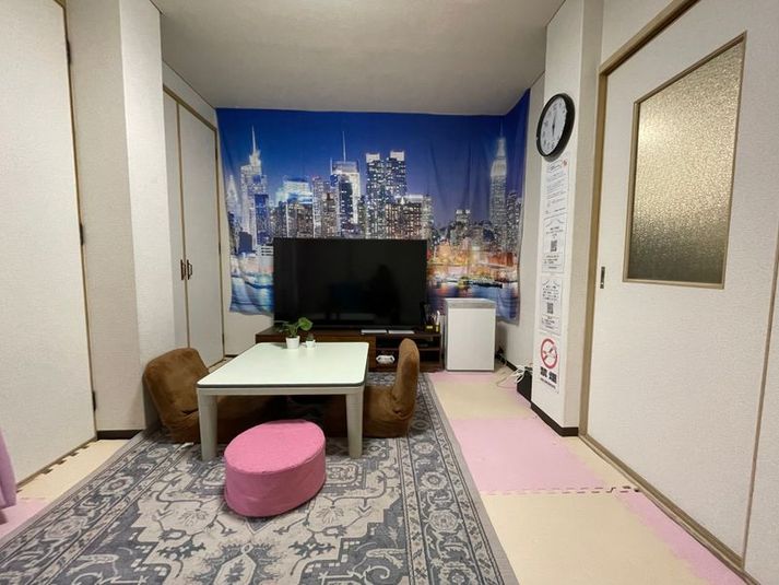 🌈１K毎回清掃😍最上階5F角部屋💕夜間は3人まで💕 - 🚶‍♂️我孫子町駅2分🌈最上階5F角部屋😍完全個室１K