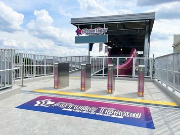 エントランス - FUTURE TRAIN KYOTO DINER & CAFEの入口の写真