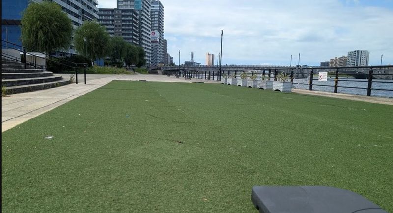 【万代テラス】屋外イベントスペース(メインスペース) - 万代テラス