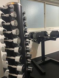 ダンベル　1Kg-30Kg各2個 - ALL DAY GYM上野毛 二子玉川エリア上野毛駅3分‼スミス/ラット/アブダクター完備の設備の写真