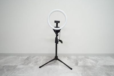 12インチLEDリングライト 158cm三脚付き 撮影ライト - レンタルスタジオBio Studio-Bioの設備の写真