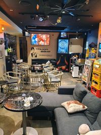 ダーツとボックス席。 - イケダ会館 Shot Bar B.B.Bの室内の写真