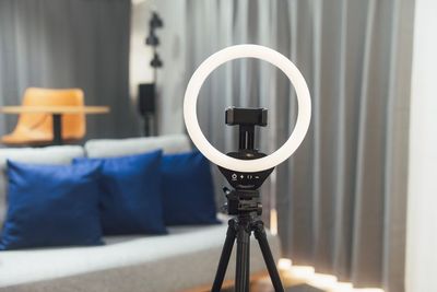 リングライト - 【THEATER日吉】 推し活｜貸切大画面スクリーン｜駅近｜広々[89]の設備の写真