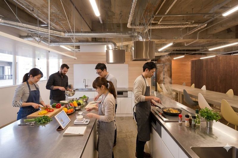 TV撮影実績あり！IH6口＆広々ワークトップの本格シェアキッチン - THE6