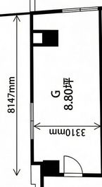 akari room 新大阪 ★akari room新大阪★【角部屋】おしゃれ会議室の室内の写真