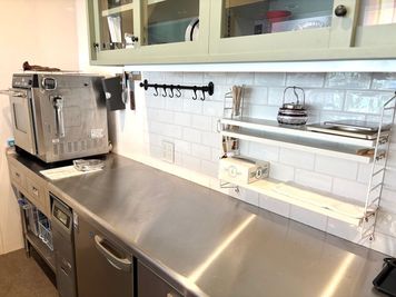 厨房（撮影機材やバッグなどは置かないでください） - 国立カフェレンタルスペース スペース | 中央線国立駅の設備の写真