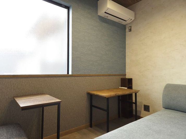 西向きの窓があるお部屋です。 - sub space 201号室　一ヶ月以内のご予約用の室内の写真