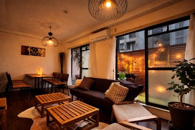 北堀江プライベートテラス｜夜景BBQ＆ラウンジ｜マンション最上階独占✨広々テラス🌱【心斎橋・四ツ橋】駅近⭐️ゴミ捨て無料🎵 -  ROOF TOP BBQ北堀江