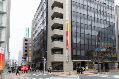 天神1丁目の交差点が目印です。 - 天神センター グランドピアノのレンタル部屋【S2】の外観の写真