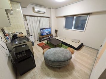 金山駅徒歩1分✨空気清浄機で空間も清潔に✨トーカンマンション金山 ✨空気清浄機で空間も清潔✨金山駅徒歩1分✨トーカンマンション✨の室内の写真