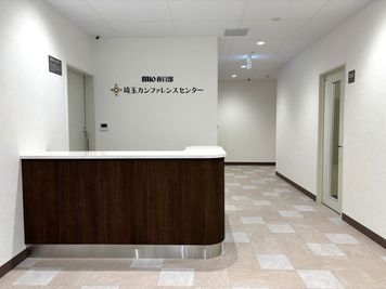 受付 - 埼玉カンファレンスセンター 【コープかすかべテラス】会議室4の入口の写真