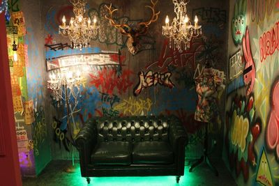 ｼﾞｮｰｶｰとﾊｰﾚｲｸｲﾝの世界。 - Studio Sweet Stageの室内の写真