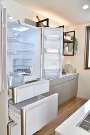 １階キッチン冷蔵庫 - スタジオピア 15B福町 撮影スタジオの設備の写真