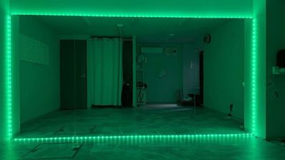 LEDテープ利用時の様子（無料） - レンタルスタジオBio Studio-Bioの室内の写真