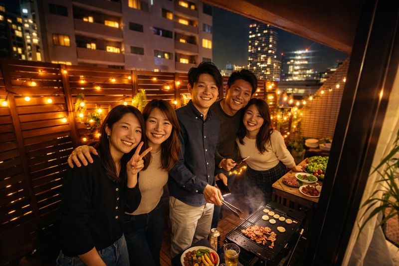ROOF TOP BBQスペース堀江 -  ROOF TOP BBQ北堀江