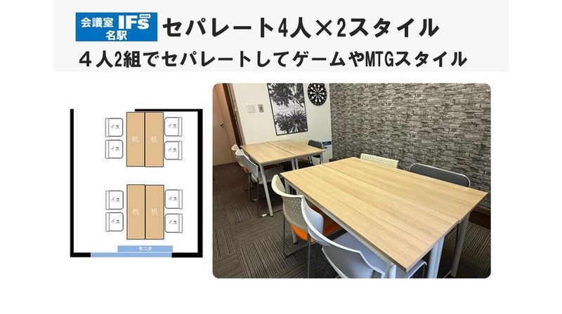 会議室 IFs mini 名駅 安くて便利できれいな会議室♪ - 会議室 IFs mini 名駅