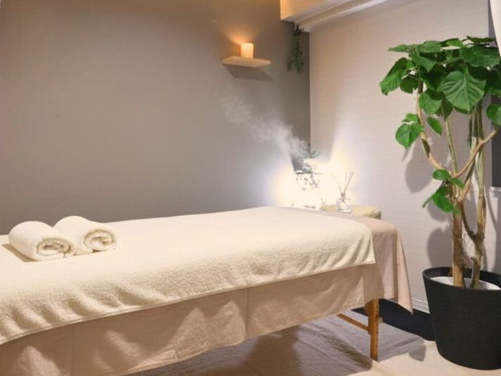 施術ベッド　 - s-note レンタルサロン　s-noteの室内の写真