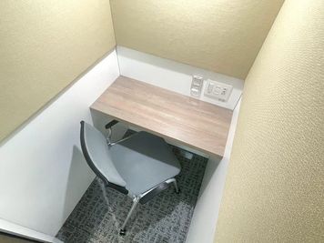 <ミニマルワークスペース PaO 白金高輪No.1>1人用個室💼駅直結🚃光回線Wi-Fi📶電源🔌テレワーク/Web面談 - 【ミニマルワークスペース PaO 白金高輪】