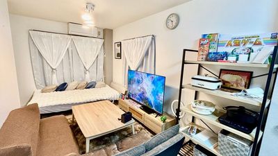 24H利用OK❣️淡路駅２分🔥55㌅GoogleTV・ドルビー音質♬ドデカマットレス🌟ダイニングテーブル🥪冬はこたつ◎ - グッドワン淡路