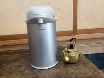 保温ポットあり - 諏訪八幡神社 貸しスペース（神社敷地内の和室）の設備の写真