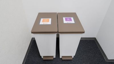 ゴミ箱 - レンタルピラティススタジオAivic池袋南口の室内の写真