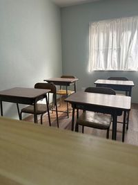 セルフ撮影スタジオ Chroma 学校セットの撮影スタジオの室内の写真