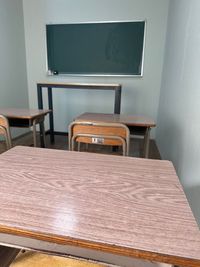 セルフ撮影スタジオ Chroma 学校セットの撮影スタジオの室内の写真