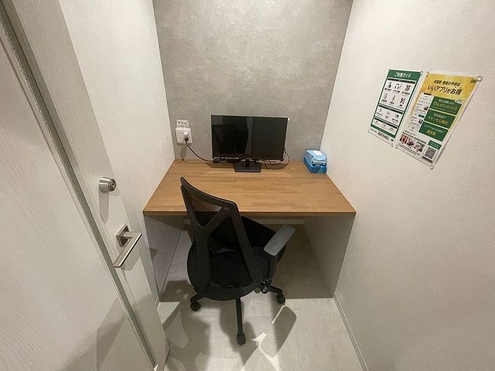 1名個室（ブース20） - いいオフィス京都四条通