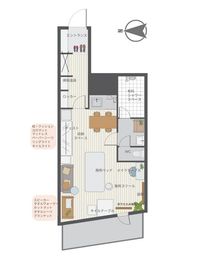 Nemica salon 蒲田店 施術ベッド&ネイルテーブルもある🌱サロン[Nemica蒲田3]の室内の写真