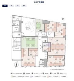 THE HUB 半蔵門 B2／ブース（半個室）の室内の写真