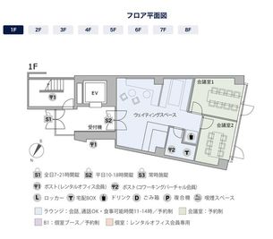 THE HUB 日本橋茅場町 会議室2の室内の写真