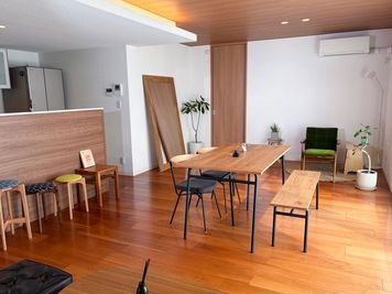 UH STUDIO  駐車場無料の屋上バルコニーのあるハウススタジオの室内の写真