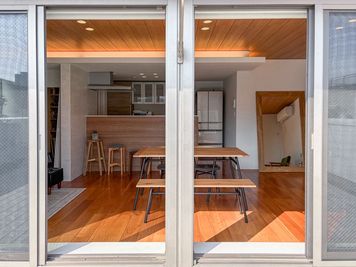 UH STUDIO  駐車場無料の屋上バルコニーのあるハウススタジオの室内の写真