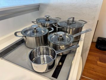 キッチン用品 - UH STUDIO  駐車場無料の屋上バルコニーのあるハウススタジオの設備の写真