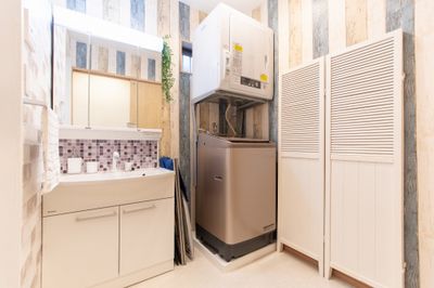 オプション利用洗面台、洗濯機 - スペースNear‗高円寺 ＆KOENJIの室内の写真