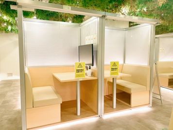 FEEEP 池袋東口店 FEEEP池袋東口店｜定員 1名半個室｜部屋番号17(S)の室内の写真