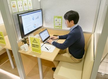 FEEEP 池袋東口店 FEEEP池袋東口店｜定員 1名半個室｜部屋番号17(S)の室内の写真