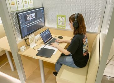 FEEEP 池袋東口店 FEEEP池袋東口店｜定員 1名半個室｜部屋番号17(S)の室内の写真