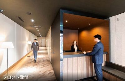 THE HUB 江坂南 B2-2／ブース（半個室）の室内の写真