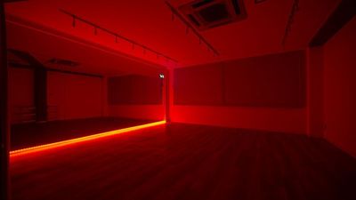 演出パターン
カラーLED - レンタルスタジオ the fit 堺東 ヨガ・ピラティス・フラダンス・整体スタジオ the fit 堺東の室内の写真