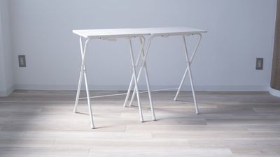 折りたたみテーブル 2台
お食事や書き物に - レンタルスタジオ the fit 堺東 ヨガ・ピラティス・フラダンス・整体スタジオ the fit 堺東の室内の写真