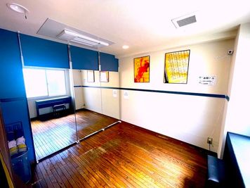 青葉台3分・ダンススタジオ - スタジオディライツ　青葉台 青葉台駅3分　24時間利用できるダンススタジオの室内の写真