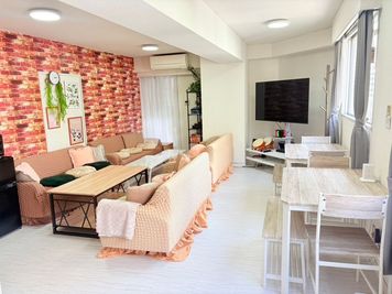 【角部屋スペース】✨NEW OPEN✨角部屋/最大20名🆗/55型神クラスTV/女子会💖/誕生日🎂/大人気ゲーム🎮 - LINK☆ヴィラ新大阪駅