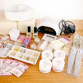 ご自由に利用できる備品です。 - Salon Lili+ YAMATO 【31㎡】完全個室｜ネイル施術・練習・準備まで余裕レンタルサロンの設備の写真