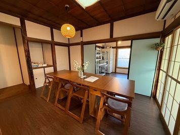 津田沼古民家 津田沼駅から徒歩10分の古民家スペースの室内の写真