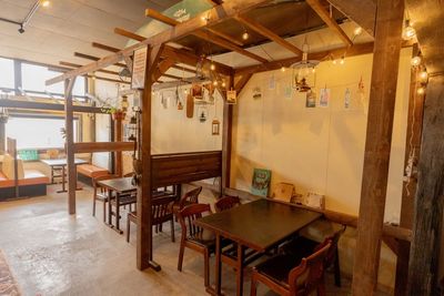 kaneko coffee beans 旭川｜店内スペース 旭川｜キッチン付きカフェ空間｜イベント・貸切利用OKの室内の写真