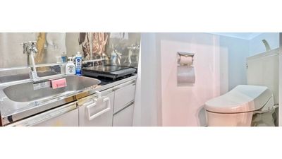 キッチン、トイレ - MINATO HUB 浜松町の室内の写真