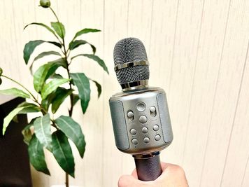 カラオケマイク（無線、有線ともに有）（オプション＋340円） - 完全防音室のダンス・音楽スタジオ『562』（ごろにゃん） 完全防音室のダンス・音楽スタジオ『562』【演奏ルーム】の室内の写真