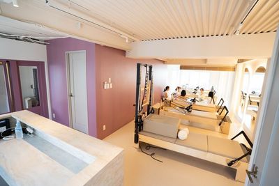 キャフォーマ（モーションケア） - BASE PILATES 自由が丘 オープン記念【１時間】マシンピラティス6台🌿法人用スタジオ🌿の設備の写真