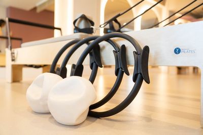 BASE PILATES 自由が丘 オープン記念【１時間】マシンピラティス6台🌿法人用スタジオ🌿の設備の写真